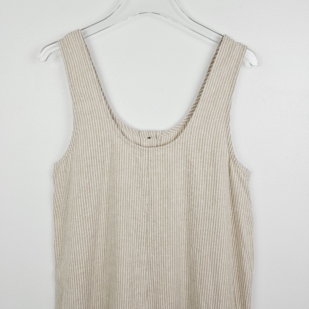 NWT Marine Layer Sydney Beach Jumpsuit in Natural Stripe - Picture 8 of 14